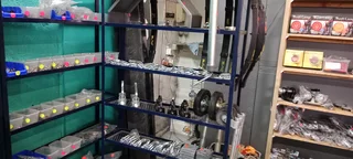 Sandblasting , Bolts nuts and trailer parts