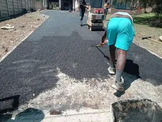 TAR AND PAVING
