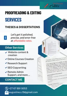 Proofreading & Editing Services