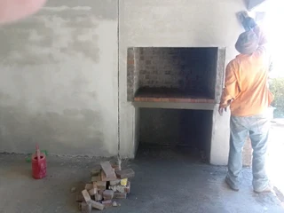 Bricklaying plastering and skimming