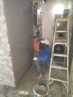 Bricklaying plastering and skimming
