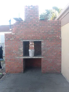 Bricklaying, plastering and skimming