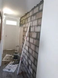 Bricklaying plastering and skimming