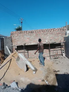 Bricklaying, plastering and skimming