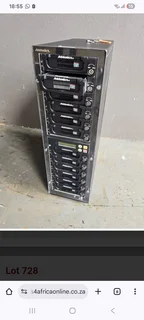 Addonics Mobile Rack II drive enclosure system, 12 hard drive duplicator