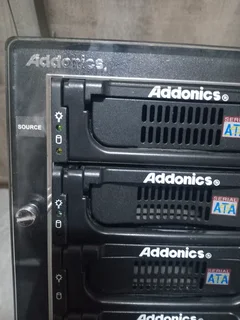 Addonics Mobile Rack II drive enclosure system, 12 hard drive duplicator