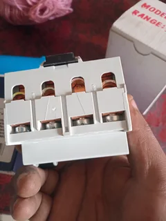 General Electric (GE) "DIFF-O-JUMP Residual Current Circuit Breaker (RCCB).