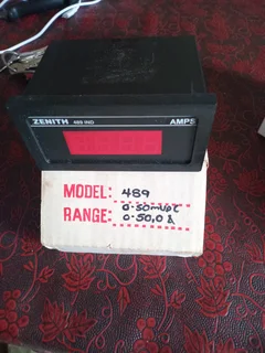 Zenith 489 IND digital panel meter.
