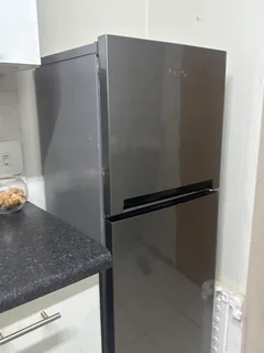 157l grey fridge