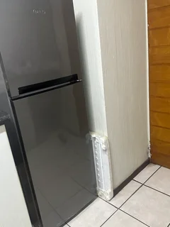 157l grey fridge