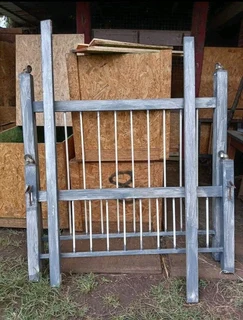 Double bed steel frame