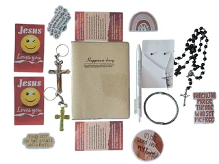 17-Piece Christian Pocket Diary Gift Set – Faith-Inspired Gifts in South Africa