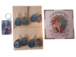 Harry Potter Inspired Jewelry Box Gift Set