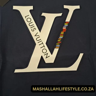 Louis Vuitton LV Embossed Monogram T Shirt Black Medium
