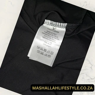 Louis Vuitton LV Embossed Monogram T Shirt Black Medium
