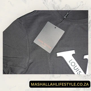 Louis Vuitton LV Embossed Monogram T Shirt Black Medium