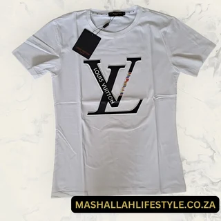 Louis Vuitton LV Embossed Monogram T Shirt White Medium