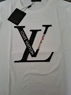 Louis Vuitton LV Embossed Monogram T Shirt White Medium
