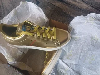Adidas Stan Smith &#39;Metallic Pack - Gold&#39; FW5364