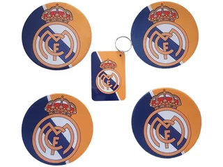 Real Madrid Keychain Gift Set