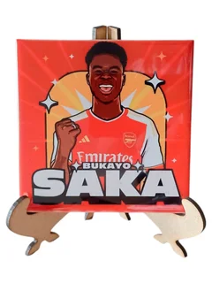 Bukayo Saka Arsenal FC Ceramic Frame Gift Set