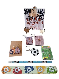 Real Madrid Frame Gift Set Featuring Vini Jr, Mbappe, Bellingham &amp; Rodri