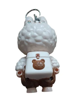 Face-Changing Labubu Keychain