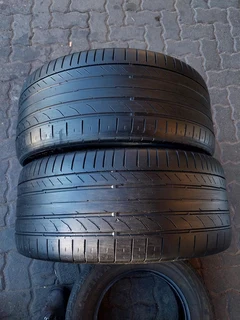 255/40/18 continental contisportcontact SSR (RUN flats) RSC x2 available fitted and balanced