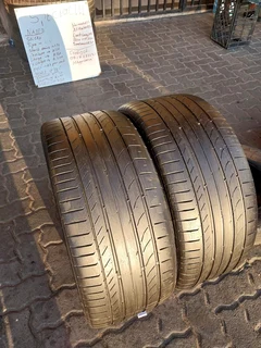 255/40/18 continental contisportcontact SSR (RUN flats) RSC x2 available fitted and balanced