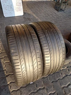 255/40/18 continental contisportcontact SSR (RUN flats) RSC x2 available fitted and balanced