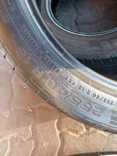 255/40/18 continental contisportcontact SSR (RUN flats) RSC x2 available fitted and balanced