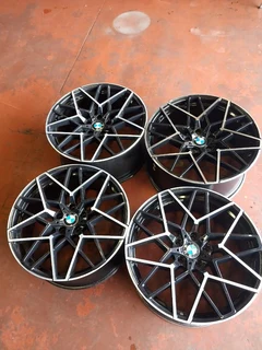 20 inch BMW M competition rims-mags m2 m3 m4 m5 m6 m8 bmw x2 x3 x4 x6 bmw f30 pcd 5/120 clean set