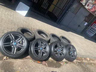 19 Inch Bmw F30 3 Series 4 Series 5 Series 6 Series (oem) Original M Sport Rims With Run Flats Tyres