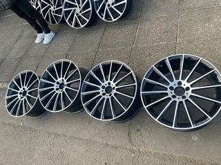 20 inch Mercedes Benz Amg multi spoke luxurious sports rims - mags set available original OEM