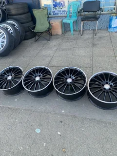 19 inch Mercedes Multi Spoke AMG look 8j all around Replicals pcd 5/112 good for A45