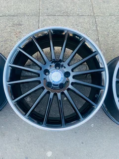 19 inch Mercedes Multi Spoke AMG look 8j all around Replicals pcd 5/112 good for A45
