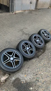 18 inch Mercedes Benz  AMG Original (OEM) C Class E CLass CLA,CLS,CLE,GLC set available pcd 5/112