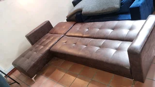 brand new L shape sleeper couch