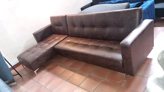brand new L shape sleeper couch