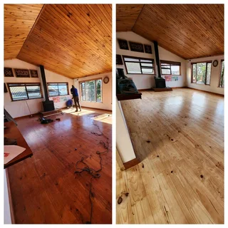 Parquet floor sanding and repairing