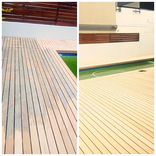 Dustless floor sanding and repairing