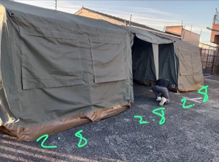 Family Tent with Gazebo