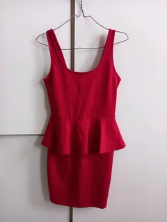 Ladies Red Dress
