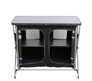 Camping kitchen cupboard