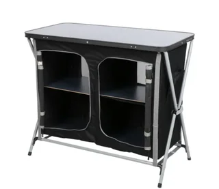 Camping kitchen cupboard