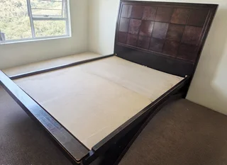 Vintage Queen Size Bed Base – Solid Wood