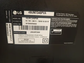 LG 49&#34; UHD Smart TV