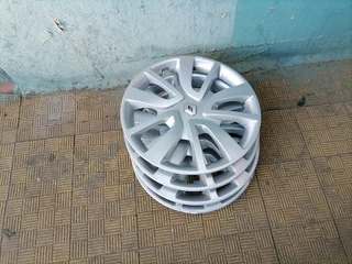 A set 15inches renault clio wheel covers still in perfect condition (0730045063) you can contact me