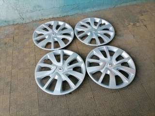 A set 15inches renault clio wheel covers still in perfect condition (0730045063) you can contact me