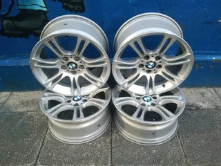Set of 18inches original BMW mags 5x120 PCD narrow and wide also fit vw kombi transporter bus